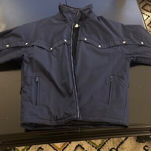 Men's Navy Blue SMS Ski Jacket